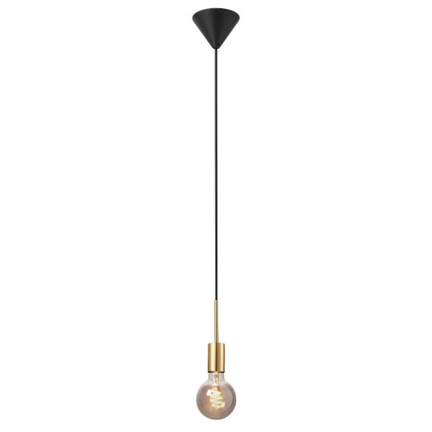 Nordlux Paco - hanglamp - Ø 4,2 x 217,3 cm - messing