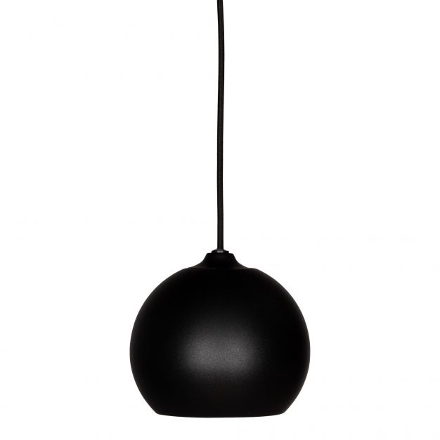 Projectlight Apollo - hanglamp - Ø 12 x 200 cm - zwart