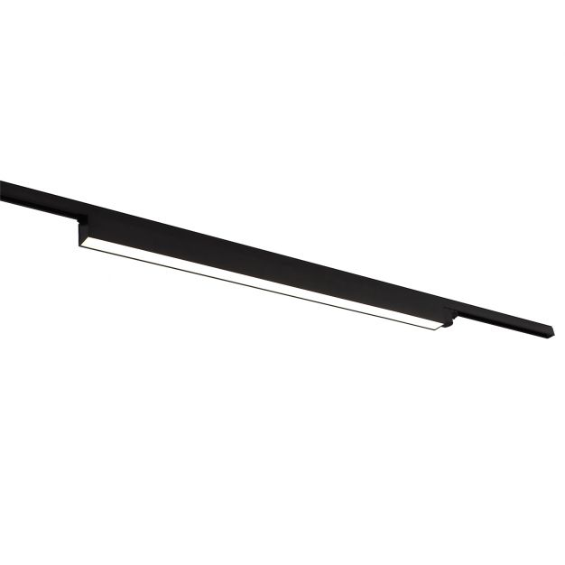 Maxlight Linear - 3-fase railsysteem - 120,8 x 5 x 6,6 cm - 36W LED incl. - zwart