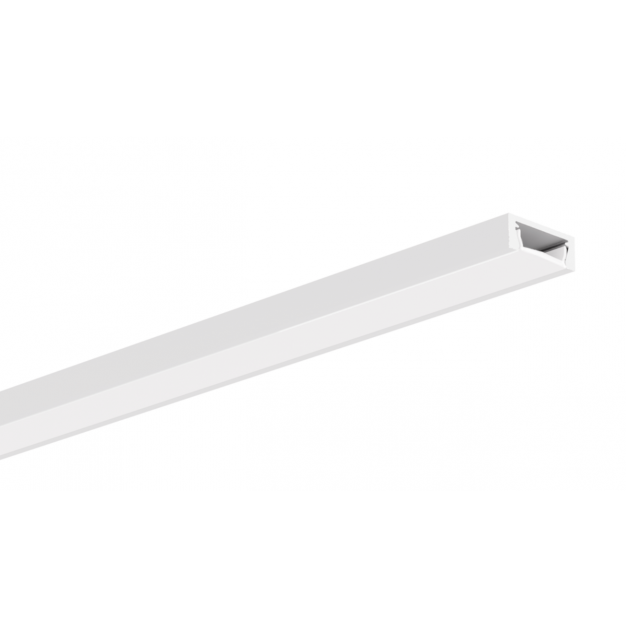 Klus MICRO-PLUS - LED-profiel - 1,6 x 0,6 cm - 200cm lengte - wit
