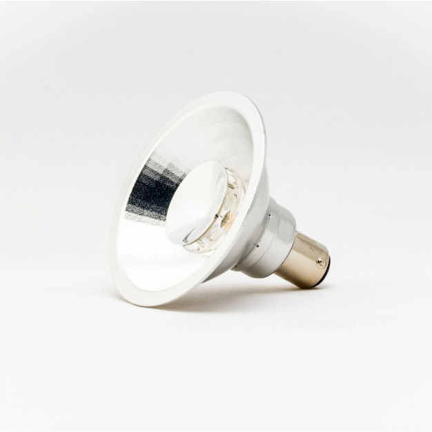 Vintage Ledlight lamp - dim to warm - stralingshoek van 35 ° - Ø 7 x 5,5 cm - B15D - AR70 - 8W - dimbaar - 2900K tot 2000K