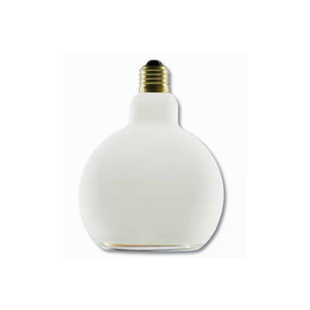 Segula LED lamp - Floating Globe - Ø 12,5 x 16,5 cm - E27 - 5W dimbaar - dim to warm 2000 tot 2700K - frosted