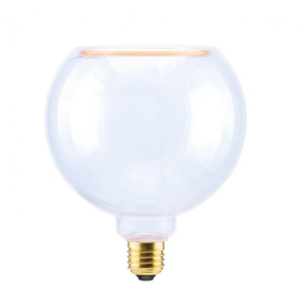 Segula LED lamp - Floating Globe - Ø 15 x 18,5 cm - E27 - 4,5W dimbaar - 2200K - transparant