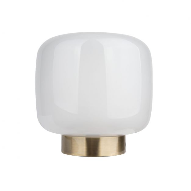 Maxlight Smooth - tafellamp - Ø 20 x 20 cm - geborsteld goud