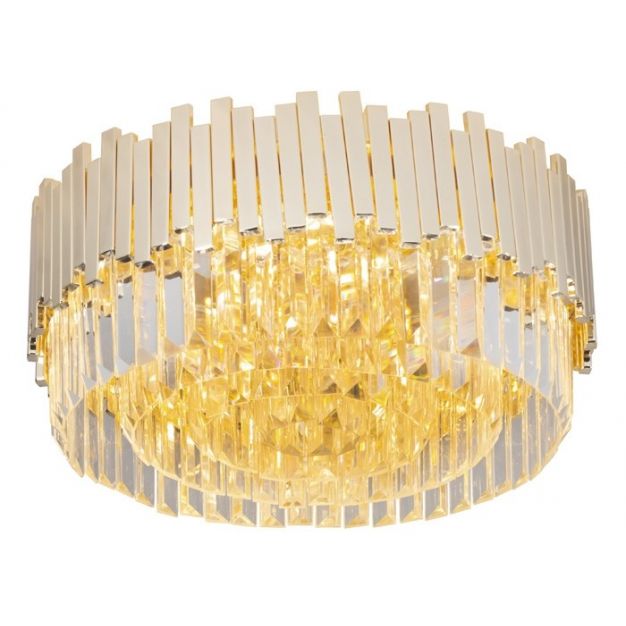 Maxlight Trend - plafondverlichting - Ø 45 x 22 cm - goud