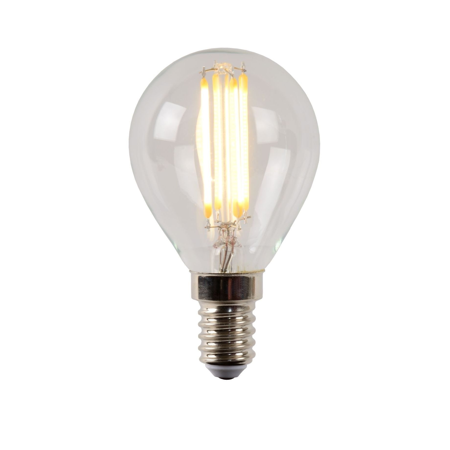 Lucide LED filament lamp - Ø 4,5 x 7,7 cm - 4W dimbaar - 2700K - | Lichtkoning
