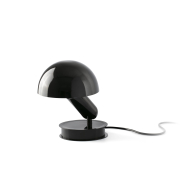 Faro Bela - tafellamp - Ø 14,6 x 24 cm - zwart