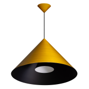 ETH Dillon - hanglamp - Ø 55 x 200 cm - brons
