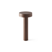 Faro Espot - tuinpaal - Ø 16 x 35 cm - 9W LED incl. - IP65 - roestbruin