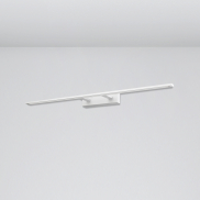Nova Luce Livia - wandverlichting - 96 x 14 x 6 cm - 30W LED incl. - IP44 - wit
