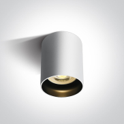 ONE Light GU10 Dark Light - opbouwspot 1L - Ø 6,8 x 9,5 cm - wit