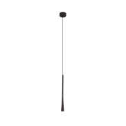 Maxlight Coffee 40 - hanglamp - Ø 3 x 140 cm - 7W LED incl. - zwart