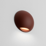 Nova Luce Passo - buiten wandverlichting - Ø 12 x 4 cm - 3W LED incl. - IP65 - corten