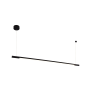 Maxlight Organic - hanglamp - 150 x 150 cm - 26W dimbare LED incl. - zwart