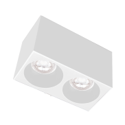 Century Italia Essenza Cube - opbouwspot 2L - 16 x 8 x 9,8 cm - wit