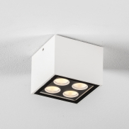 Nova Luce Jax - buiten plafondverlichting - 8 x 6,5 x 8 cm - 8W LED incl. - IP54 - zandwit