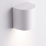 Nova Luce York - buiten wandverlichting - 11 x 11 x 8,5 cm - IP65 - zandwit