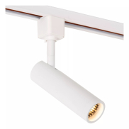 Lucide Track Grado Railspot - 1-fase Railsysteem - Ø 3,9 x 13,5 cm - wit