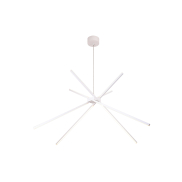 Maxlight Spider - hanglamp - Ø 114 x 200 cm - 33W LED incl. - wit