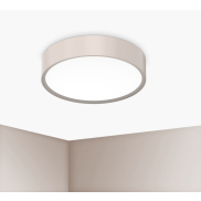 Century Italia Blanca Luxe - plafondlamp - Ø 40 x 7 cm - 24W LED incl. - champagne