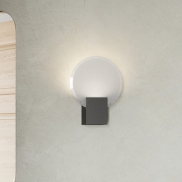 Nordlux Hester - wandverlichting - 20 x 9,25 x 25,5 cm - 3 stappen Moodmaker functie - 9,5W LED incl. - IP44 - zwart