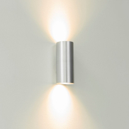 Artdelight Roulo2 - wandverlichting -  Ø 6,5 x 15,4 cm - aluminium