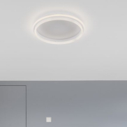 Nova Luce Willow - plafondlamp - Ø 45 x 6 cm - 38W LED incl. - zandwit