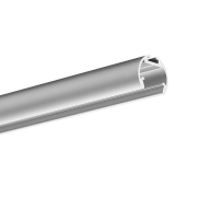 KLUS OLEK profiel - Ø 1,85 cm - geanodiseerd zilver