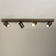 Projectlight Phoebe - opbouwspot 4L - 76 x 7 x 11 cm - brons