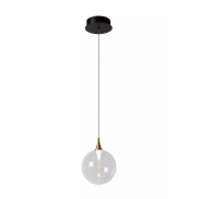 Lucide Gisela - hanglamp - Ø 16 x 150 cm - 5W LED incl. - transparant