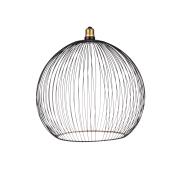 Segula Floating Globe Filo LED - Ø 30 cm - E27 - 6W dimbaar - 2200K - zwart