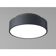 Artdelight Chicago - plafondlamp - Ø 25 x 9 cm - 19,5W dimbare LED incl. - zwart