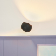 Nordlux Belir - wandlamp - Ø 13 x 11 x 15,6 cm - zwart