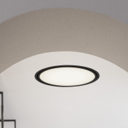 Nova Luce Perfect Profile Trimless - inbouwspot op afstandsbediening (incl.) - Ø 640 mm, 625 mm inbouwmaat - 40W dimbare LED incl. - 2700K-6000K - zwart