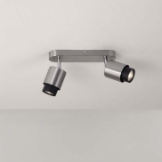 Nova Luce Ison - opbouwspot 2L - 40 x 17 x 14 cm - satijn nickel