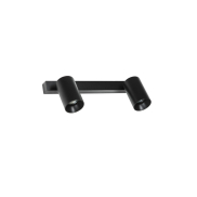 Faro Stan - opbouwspot 2L - 33,6 x 13,4 x 9,8 cm - mat zwart