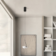 Nova Luce Kedros - hanglamp - 11 x 270 x 14 cm - 9W dimbare LED incl. - wit