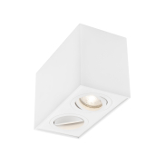 Nova Luce Rende - opbouwspot 2L - 16 x 8 x 9 cm - zandwit