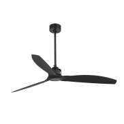 Faro Justfan - plafondventilator met afstandsbediening - Ø 128 cm - mat zwart
