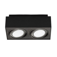Zuma Line Boxy CL 2 - opbouwspot 2L - 31 x 16 x 12 cm - zwart