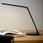 Lucide Vario - tafellamp - 51,5 x 13,5 x 39,4 cm - 8W dimbare LED incl. - zwart