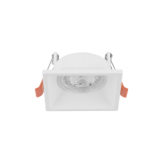 Nova Luce Staf - inbouwspot - 75 x 75 mm, 70 x 70 mm inbouwmaat - zandwit
