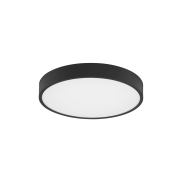 Nova Luce Perfect Profile - plafondlamp - Ø 40 x 10 cm - 24W dimbare LED incl. - zwart
