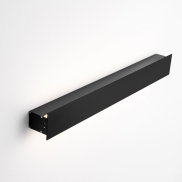 Nova Luce Path - buiten wandverlichting - 4,7 x 50 x 6 cm - 11W LED incl. - IP65 - zandzwart