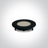 ONE Light Round Recessed Panels CCT V - inbouwspot - Ø 85 mm, Ø 70 mm inbouwmaat - 3W LED incl. - zwart - instelbare lichtkleur