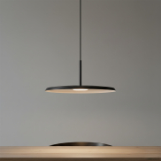Artdelight Osorne - hanglamp - Ø 35 x 143,5 cm - 7W LED incl. - zwart