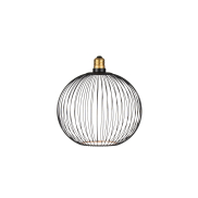 Segula Floating Globe Filo LED - Ø 18 cm - E27 - 5W dimbaar - 2200K - zwart