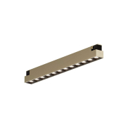 Lucide Linial Xenia - magnetisch railsysteem - railspot - 23,2 x 1,9 x 2,7 cm - 10W LED incl. - dimfunctie en instelbare lichtkleur via app - champagne