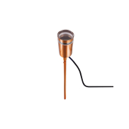 Integral LED Moroni - grondspot  op piek - Ø 6 x 37,2 cm - IP65 - koper