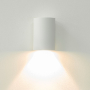 Artdelight Brody - wandlamp - Ø 7,2 x 11 cm - 4W LED incl. - IP54 - wit